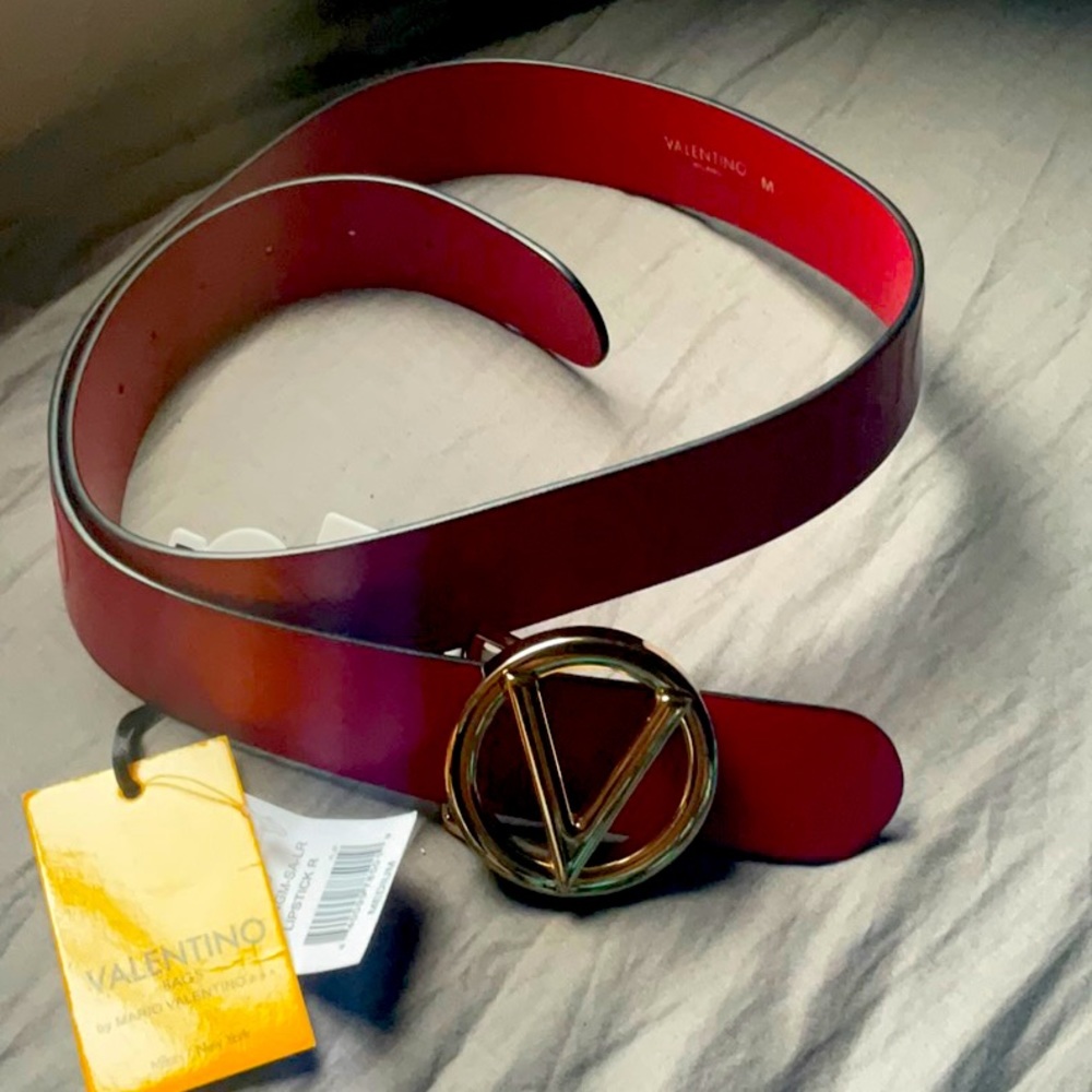 Valentino red belt